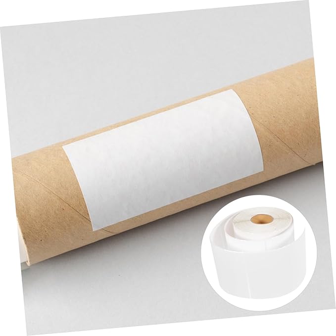 KALLORY 1roll Thermal Label Sticker Per Self-adhesive for Label Printing for Addressing Pricing Organizing Code Printing Easy to Use