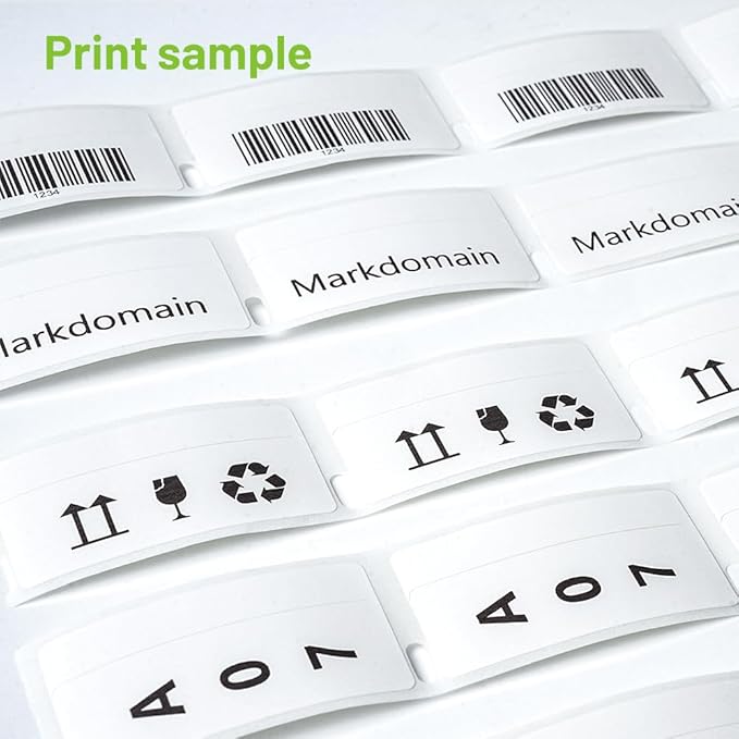 12 Rolls Compatible with Dymo LabelWriter 30330 (3/4" x 2") Multipurpose Labels for 4XL 450 Duo Twin Turbo Printer [500 Counts/Roll]