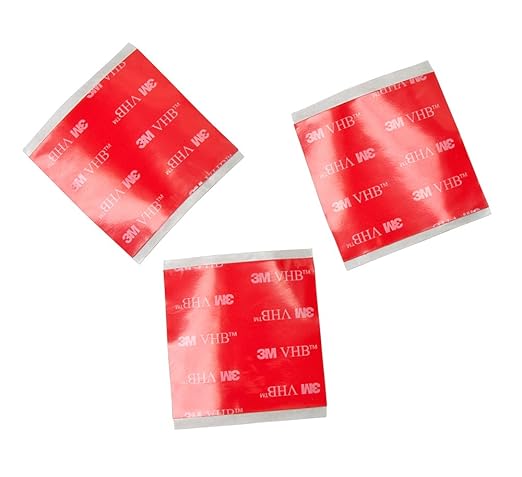3M VHB 4910 Heavy Duty Mounting Tape Strip (Pack of 250 Pcs.) - 0.5 in. Transparent Adhesive Strip. Tapes and Sealants
