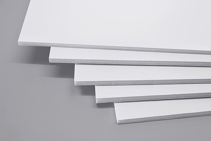 32x32 White Foamboards Acid-Free 3/16" White Foam Core for Framing, Presentations, Crafts & More 10 Pack of Foam Boards