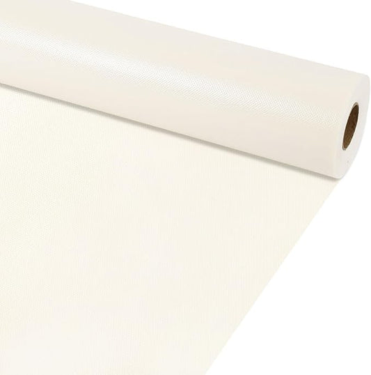Cream Bulletin Board Roll Reusable Waterproof Erasable Bulletin Board Wrinkle Resistant Poster Non-Woven Fabric Bulletin Board Roll for Back to School Classroom Decor Wrap DIY Crafts 15.55" x12ft