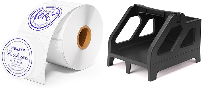 2" Color Printing Thermal Label Stickers+Shipping Label Holder