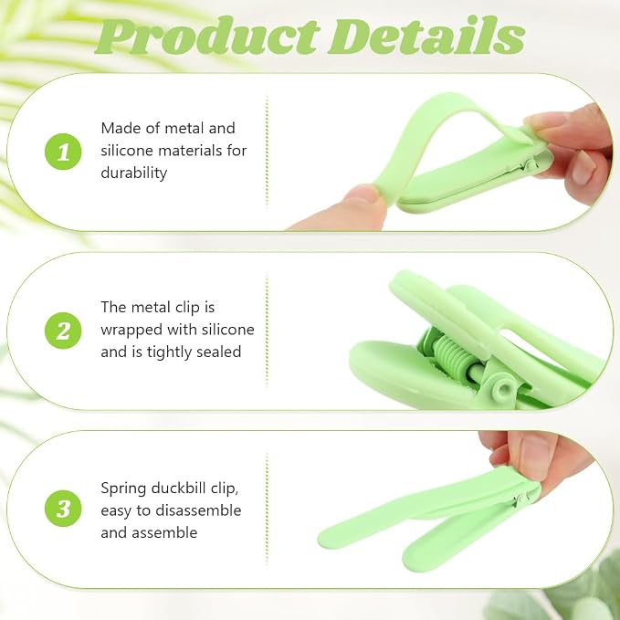 6pcs Silicone Automatic Bookmarks, Smart Bookmarks for Women Men Book Accessories, Silicone Book Marks for Reading Women, Men, Kids, Reading Accessories Gifts for Book Lovers