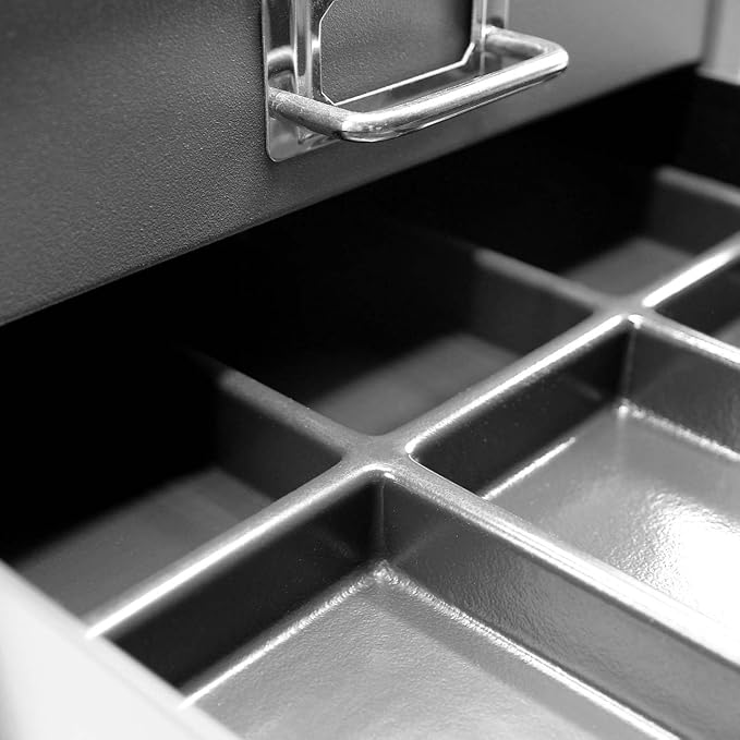 Bisley MultiDrawer Cabinet Insert Trays, 9-Section Insert, 7/8" Depth, Perfect for Low-Profile Drawers