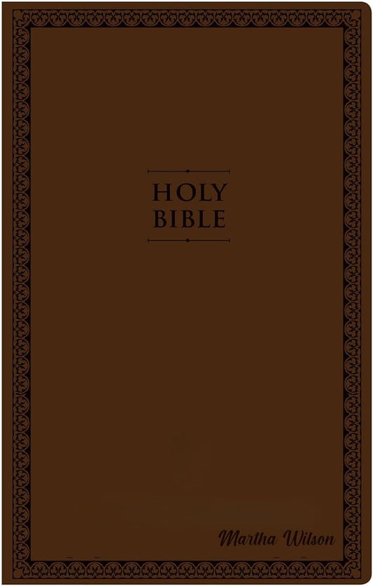 Personalized NIV Holy Bible Custom Engraved | Includes Name on Lower Right Corner of Faux Leather Cover | Custom Gift for Christian & Religious Celebrations (Brown | Medium Print, NIV)