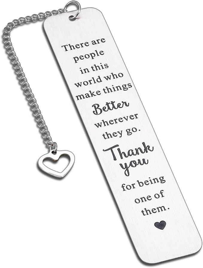 Thank You Gifts for Women Inspirational Employee Appreciation Gifts Bookmark Bulk Gifts for Coworkers Christmas Gifts Leader Boss Lady Birthday Valentines Boss Gifts Farewell Retirement Teacher Nurse