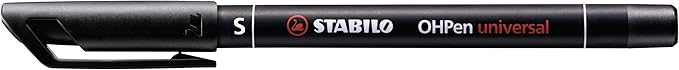 STABILO OHP Pen OHP Pen Permanent - Superfine - Wallet of 4 - Assorted Colors (Pack of 2)