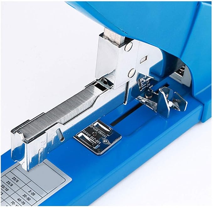 Liudan Stapler Large and Heavy Long Handle Stapler, Labour-Saving Office Stapler, 240 Pages Capacity, Thick Paper, Large Volume Stapler Office Stapler