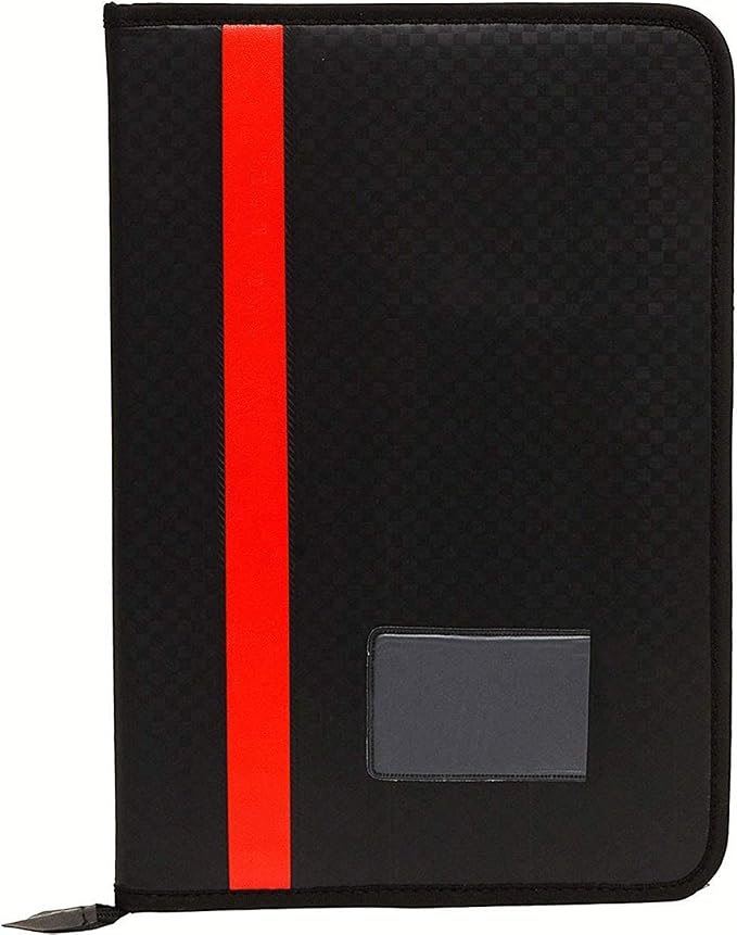 Leather Multipurpose Professional File Folders for Certificates, Documents Holder, Document Bag, Portfolio, Executive File Legal Size Documents Holder with 20 Sleeves