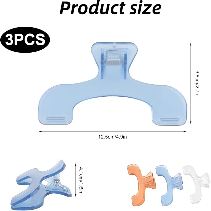 3 Pcs Book Clips,3 Colors Strong Page Holders for Reading,Portable Book Openers,Practical Book Page Markers for Teachers,Students,Office,and Home
