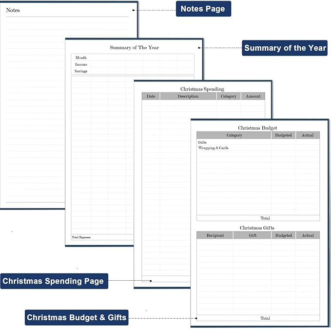 2026 Daily & Monthly Planner - 2026 Daily Planner One Page Per Day from January 2026 to December 2026, 5.8" x 8.3" Hourly Appointment Book Perfect Organizer Daily Life, Fabric Cover, Blue
