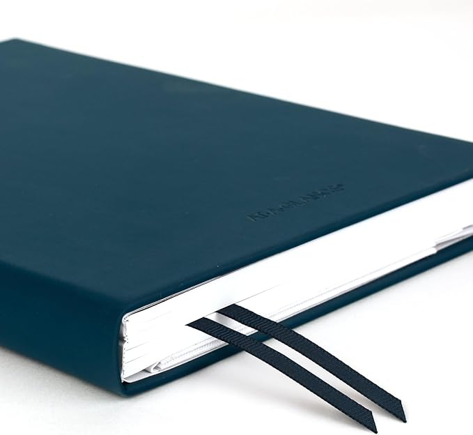 AT-A-GLANCE Foundation Planner, Undated Inspiration Journal, Set Goals, Track Progress, Create Habits, Weekly & Monthly, Small, 5-3/4" x 8-1/4", Blue (FD-200-20)