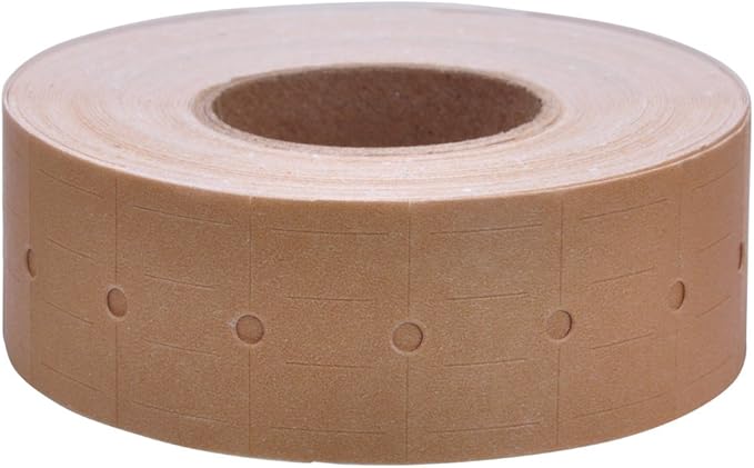 Buff Brown Labels to fit Motex® MX5500 Price Guns 16 Pack (Free Ink roll Included)