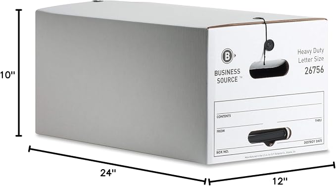 Business Source Med-Duty String/Button Storage Box