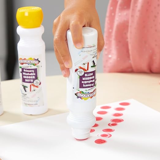 8 Dot Markers, Dab Markers, Dot Markers, Dabber, Washable, Non Toxic, Art, Craft, Art Supplies, Coloring, Drawing, Preschool, Kids, Toddlers, Bingo Daubers, Dotters, Prime Color Markers for Kids, Home
