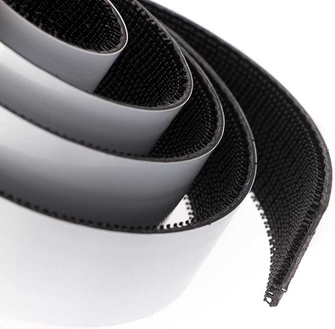 ENVISIONED 3M Snap & Lock Fastener, Pedalboard Mounting Tape, Heavy Duty 3M Adhesive Hook Lock Multipurpose Mounting Tape - 1 Meter Roll