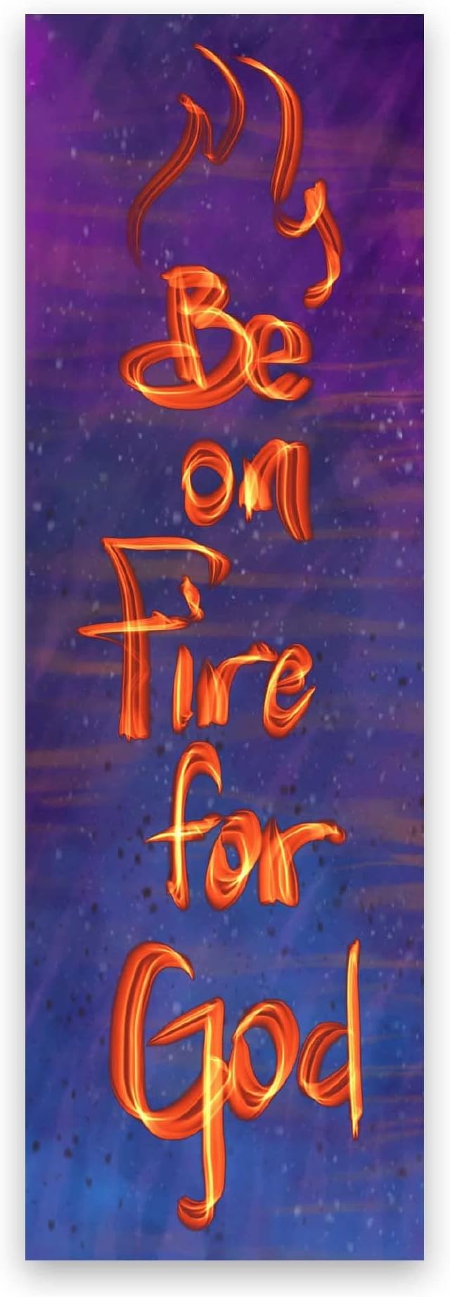 Be on Fire for God, Romans 12:11, Bulk Pack of 25 Christian Bookmarks for Kids, Childrens Bible Verse Book Markers, Sunday School Prizes with Memory Verses, Scripture Gifts for Kids & Youth