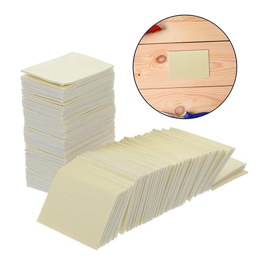 SOLUSTRE 100pcs Double Sided Adhesive Tape Strong Adhesive Dots Double Sided Sticky Tape for Wall Hanging Mirrors