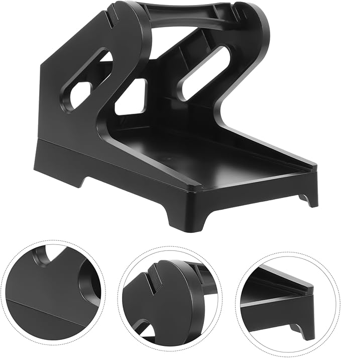 NUOBESTY 1pc External Label Roll Holder Label Paper Stand for Thermal Printers Easy to Assemble Rack for Fan-fold Suitable for Offices Stores and Factories