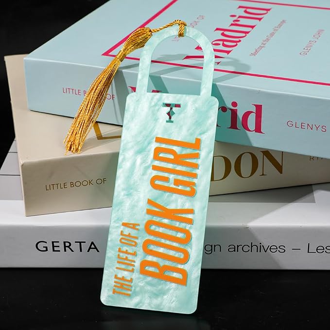 3PCS TSwift Showgirl Inspired Acrylic Bookmarks, Aesthetic Tay Page Marker,Women Music Lover Bookish Gifts Book Accessories (Showgirl Bookmark)