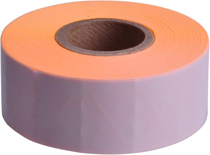 Fluorescent Orange Labels to Fit The XL Pro 25EC, 25EE, 25EEA, 25EEAA, and 265P Label Price Guns 20 Pack (Free Ink Roll Included)