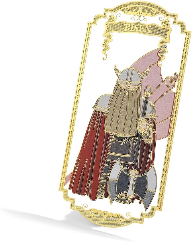 Anime Frieren: Beyond Journey's End Bookmark Stainless Steel Manga Fans Cartoon Fashion Student Scholar Learning Gift (Eisen)