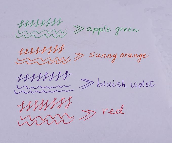 Jinhao Fountain Pen Red Ink Cartridge International Standard 2.6mm Bore Diameter Ink Refill Set of 30 PCS
