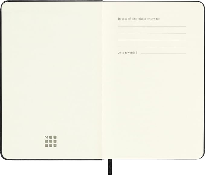 Moleskine Classic 12 Month 2024 Weekly Horizontal Planner, Hard Cover, Pocket (3.5" x 5.5"), Black