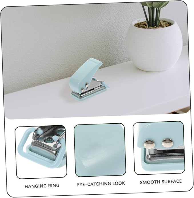 DOITOOL Stapler for Office and School Compact and Portable Design Durable for Adults Small Punch Accessory