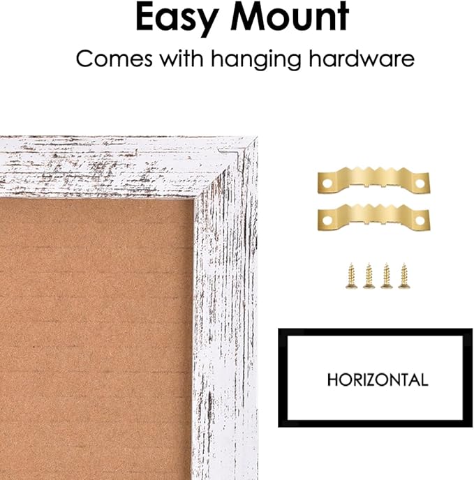 Magnetic Weekly Dry Erase White Board and Cork Board, White Wood Frame，Magnetic Surface Whiteboard for Home Office and Wall Decor(ZHZL-3060WH)