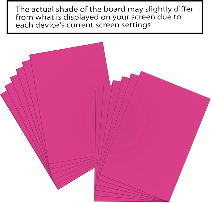 BAZIC Products Poster Board Magenta 22" x 28" 25 Sheets