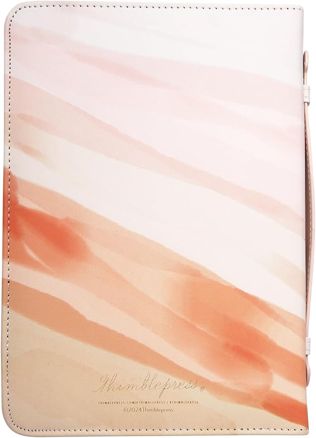 Eccolo Zippered Bible and Book Cover Case for Men and Women, Holds & Protects Standard 5.5 x 8.5 Bibles