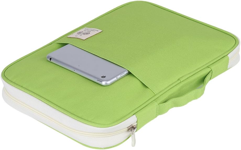 A4 Document Bag File Folder, Multifunctional A4 Document Bags Portfolio Organizer Waterproof Travel Pouch Zippered Case