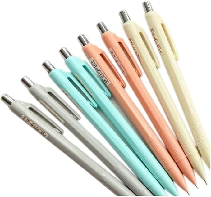 Colorful Series Design 0.5mm Mechanical Pencils Pack of 8 Pcs
