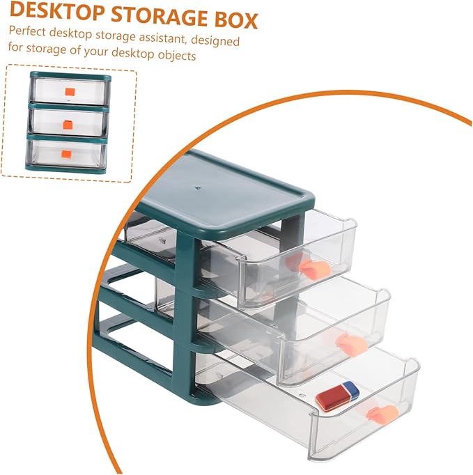 Pp Multi-story Desktop Organizer Home Office Accessories Desk Storage Cubes File Organizer