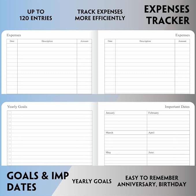 26-27 Academic Planner - Weekly and Monthly Planner, Jul 2026 - Jun 2027, Vegan Leather Cover, Elastic Closure, 8.5"x11", Teal