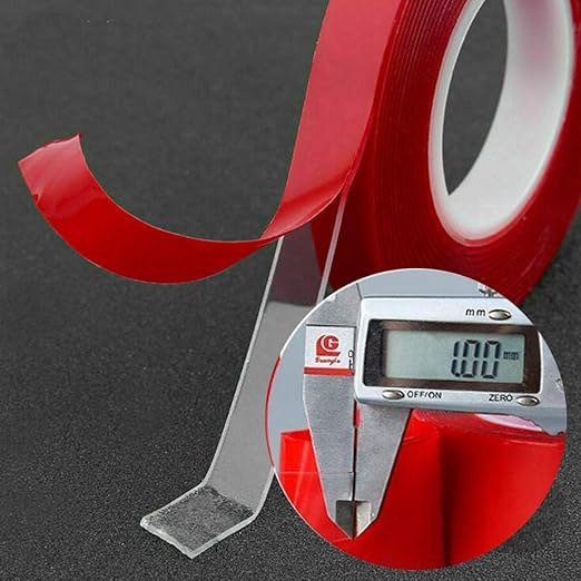 StarlandLed 33ft Clear Mounting Tape - Acrylic Adhesive Double Sided Adhesive Foam Tape 10m X 10mm Weatherproof Heavy Duty Glue, Heat Resistant Perfect for LED Light Strip Aluminum Channel