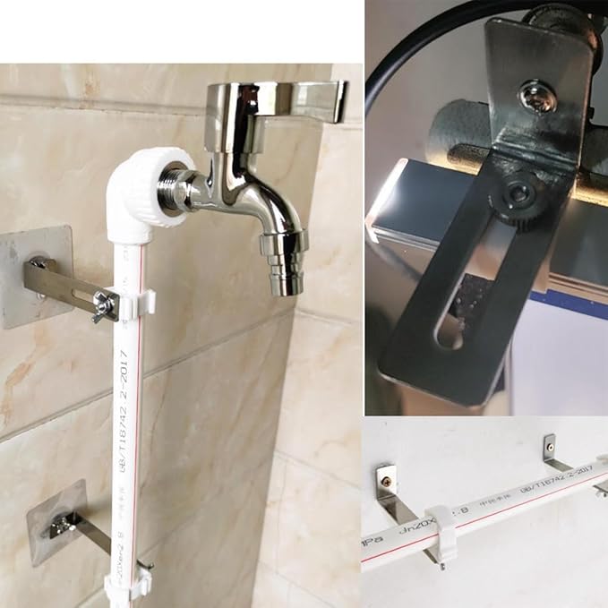 AYLIFU Whiteboard Installation Hardware Hanging Dry-Wiping Board whiteboard Wall-Mounted with Screws and Expansion Tubes L-Shaped Stand for Hanging whiteboard Office Supplies Home Cafe 12pcs