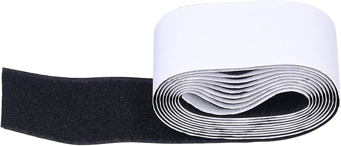 Guitar Effect Pedal Mounting Tape Strong Adhesive Nylon Tape Secure Fastening for Guitar Pedal Board 5cm x 2meters Rough Hook Surface (Frosty Noodles)