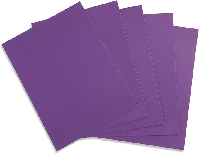 Blue Summit Supplies Bright Bold Poster Board, 9 x 12 Inch Small Size, 50 Pack, Assorted Colors, For Classroom Use, School Projects, or Craft Projects, Bulk Poster Board