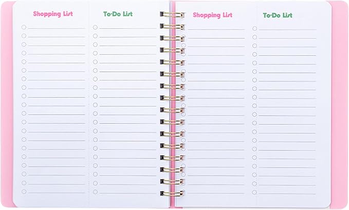 ban.do Undated Daily To Do Planner, Personal Organizer Schedule Planner with Grocery List and Schedule, Blue Floral