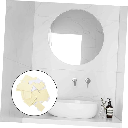 MAGICLULU 100pcs Double Sided Adhesive Tape Craft Strong Adhesive Pads for Wall Sticky for Hanging and Mounting