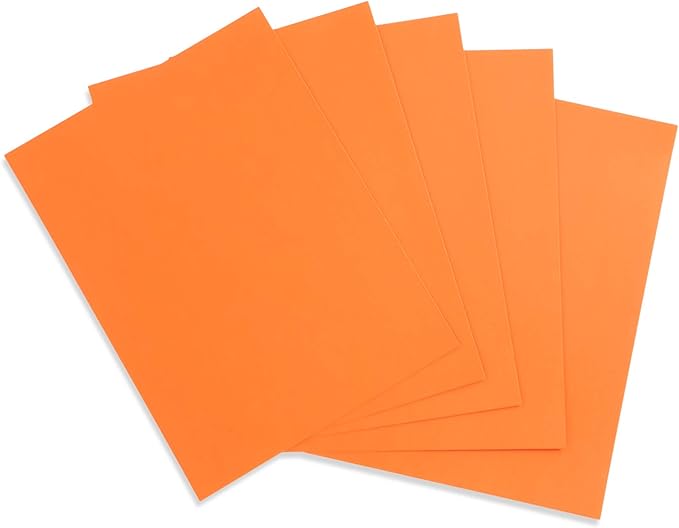 Blue Summit Supplies Bright Bold Poster Board, 9 x 12 Inch Small Size, 50 Pack, Assorted Colors, For Classroom Use, School Projects, or Craft Projects, Bulk Poster Board