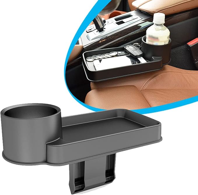 Sofa Gap Filler Organizer with Non-Slip Base, Multi-Purpose Cushion Side Pocket for Phones, Remote, Books & Snacks, Space Saving Storage for Couch, Bed & Recliner