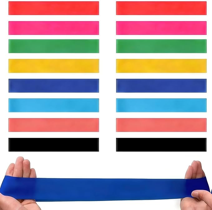 16 PCS Chair Bands With Fidgety Feet Colorful Chair Fidget Bands Desks Stretch Foot Band for ADHD Sensory Flexible Band Classroom Home Chair Fidget Tools Multi Color