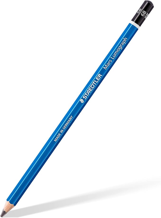 STAEDTLER Mars Lumograph Drawing Pencils: Set of 24 in Metal Case - Presharpened Graphite Art Pencils - Hardness Grades 12B-10H - For Drawing, Shading, Drafting & Illustrating - All Skill Levels