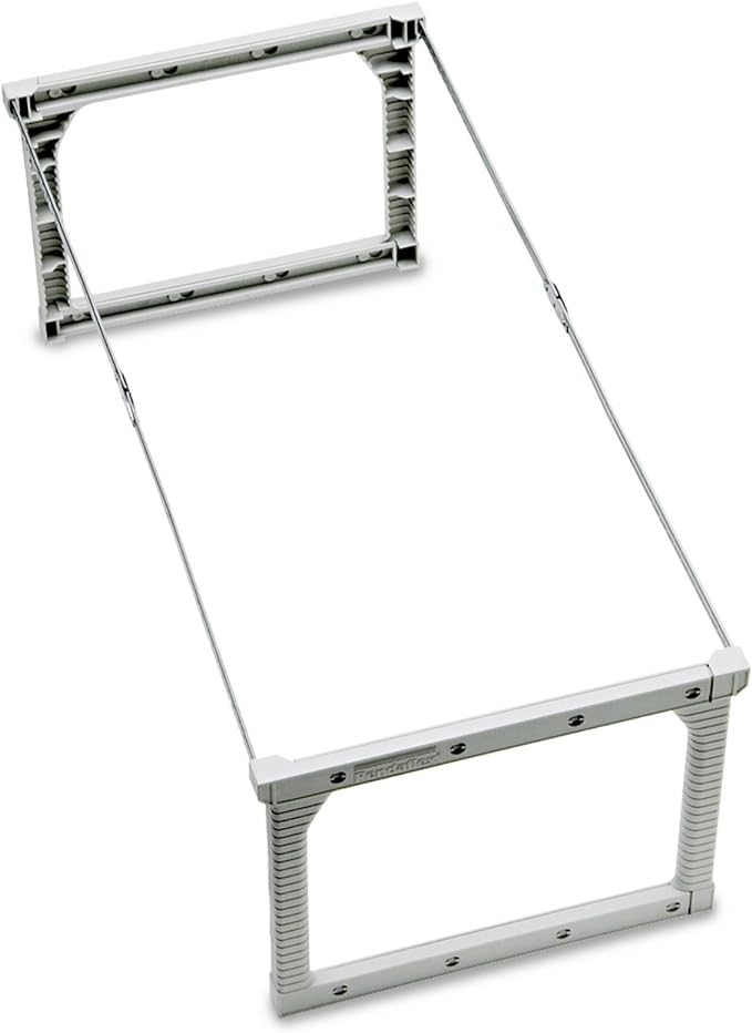 Pendaflex Letter/Legal Plastic snap-Together Hanging Folder Frame, 24-27 Inch Long, 1/Box (04441), Silver