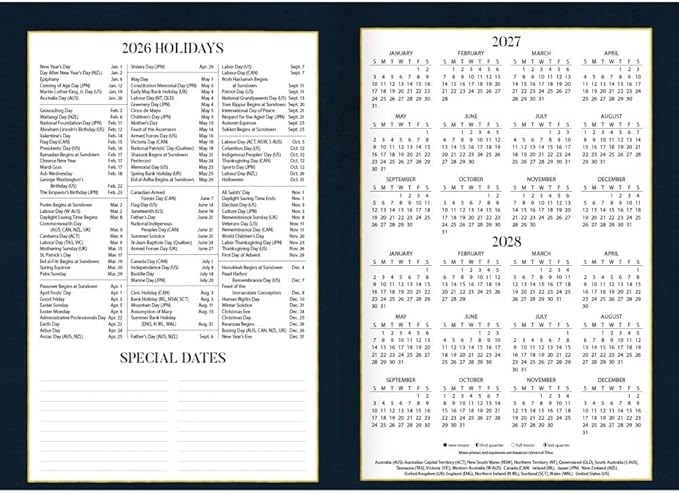 Lang American Cat Monthly 2026 Pocket Planner – 13-Month Planner (Jan 2026-Jan 2027) with Monthly Engagement Layout & Lowell Herrero Cat Artwork, 8.5" × 12"