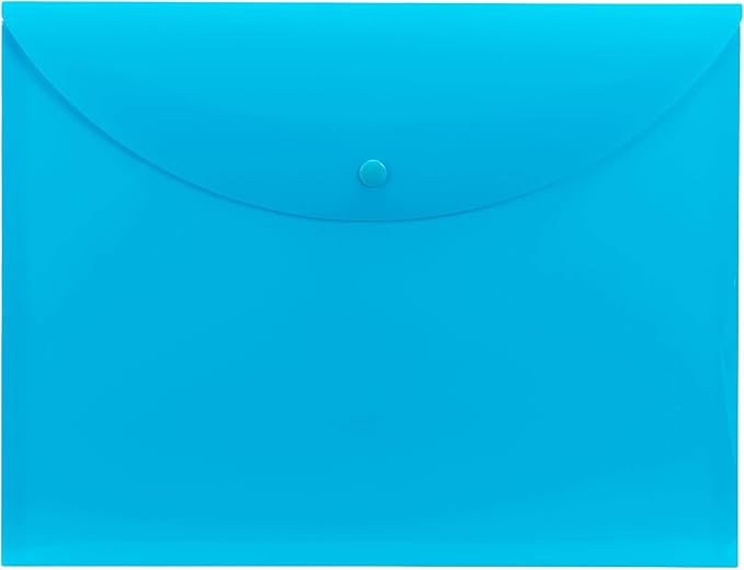 Smead Project Envelope, Snap Closure, Top Load, Letter Size (10, Teal)
