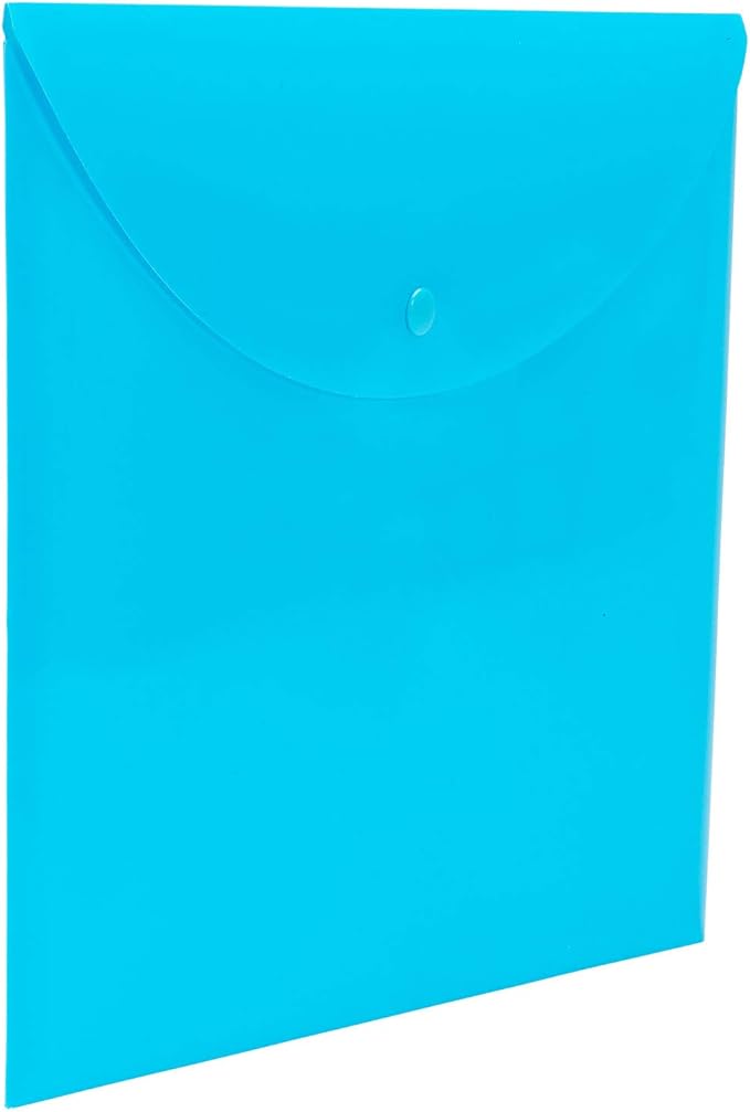Smead Project Envelope, Snap Closure, Top Load, Letter Size (10, Teal)